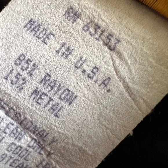 Vintage Eletra Casadei Gold Lame’ Halter Top Midi Length Disco Party Dress Small